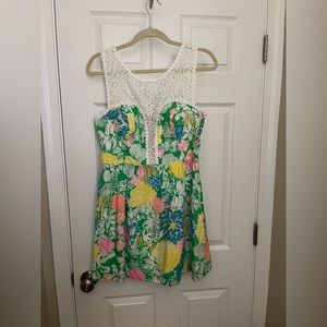 Lilly Pulitzer Raegan Dress in Hibiscus Stroll